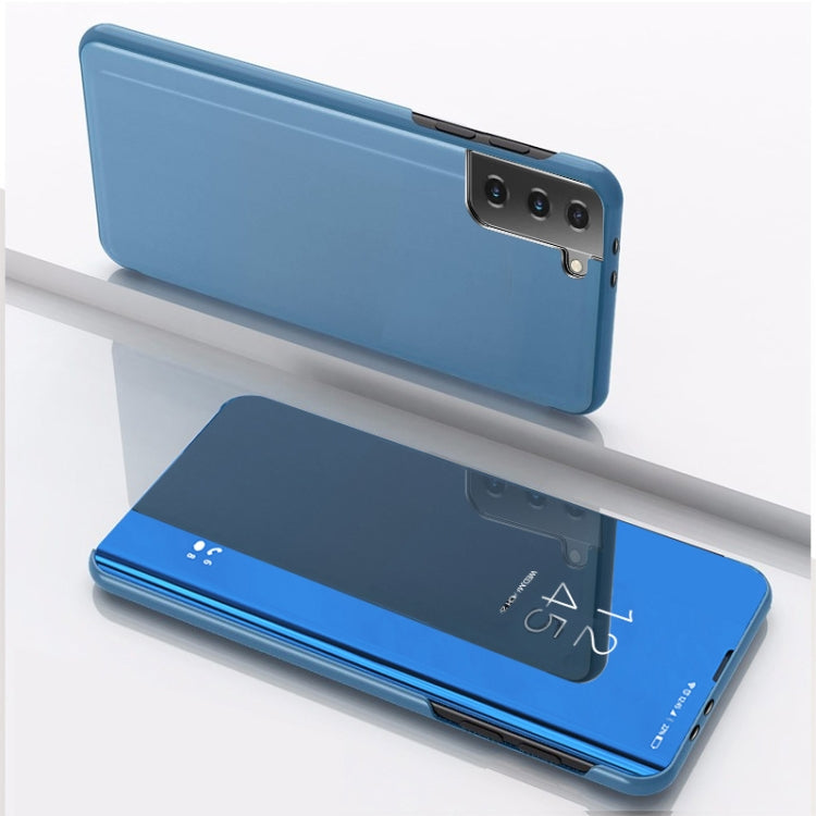 Plated Mirror Horizontal Flip Leather Case with Holder, For Samsung Galaxy S21 5G, For Samsung Galaxy S21+ 5G, For Samsung Galaxy S21 Ultra 5G, For Samsung Galaxy A12, For Samsung Samsung Galaxy A02s EU