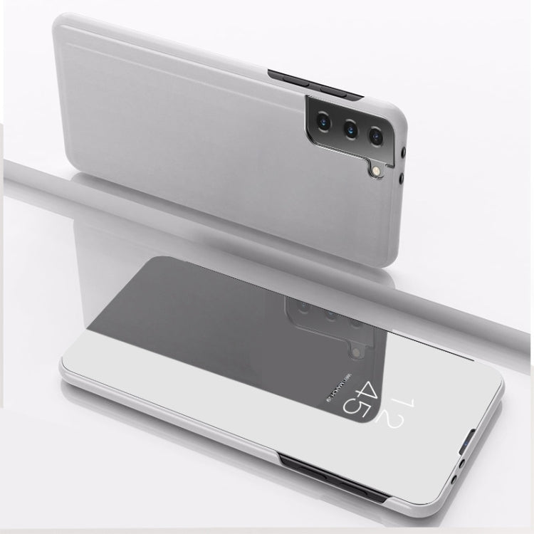 Plated Mirror Horizontal Flip Leather Case with Holder, For Samsung Galaxy S21 5G, For Samsung Galaxy S21+ 5G, For Samsung Galaxy S21 Ultra 5G, For Samsung Galaxy A12, For Samsung Samsung Galaxy A02s EU