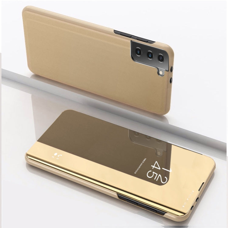 Plated Mirror Horizontal Flip Leather Case with Holder, For Samsung Galaxy S21 5G, For Samsung Galaxy S21+ 5G, For Samsung Galaxy S21 Ultra 5G, For Samsung Galaxy A12, For Samsung Samsung Galaxy A02s EU