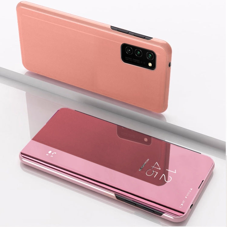 Plated Mirror Horizontal Flip Leather Case with Holder, For Samsung Galaxy S21 5G, For Samsung Galaxy S21+ 5G, For Samsung Galaxy S21 Ultra 5G, For Samsung Galaxy A12, For Samsung Samsung Galaxy A02s EU
