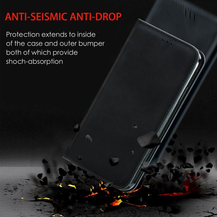 Retro Skin Feel Business Magnetic Horizontal Flip Leather Case with Holder & Card Slots & Wallet & Photo Frame, For Samsung Galaxy A21 (EU), For Samsung Galaxy A21s (EU), For Samsung Galaxy A31, For Samsung Galaxy A32 5G                                ...