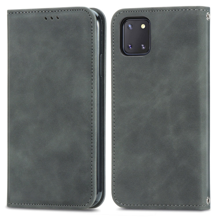 Retro Skin Feel Business Magnetic Horizontal Flip Leather Case with Holder & Card Slots & Wallet & Photo Frame, For Samsung Galaxy A21 (EU), For Samsung Galaxy A21s (EU), For Samsung Galaxy A31, For Samsung Galaxy A32 5G                                ...