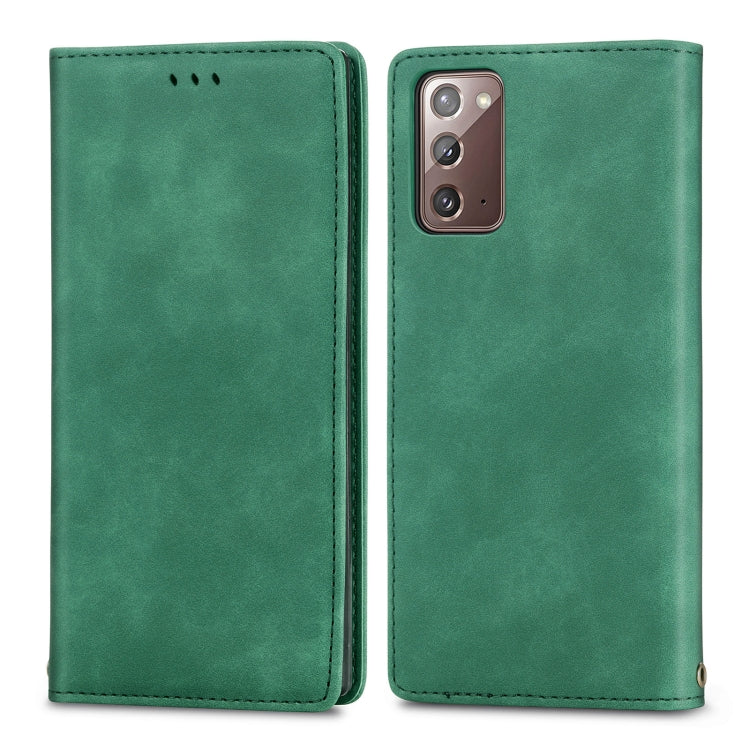 Retro Skin Feel Business Magnetic Horizontal Flip Leather Case with Holder & Card Slots & Wallet & Photo Frame, For Samsung Galaxy A21 (EU), For Samsung Galaxy A21s (EU), For Samsung Galaxy A31, For Samsung Galaxy A32 5G                                ...