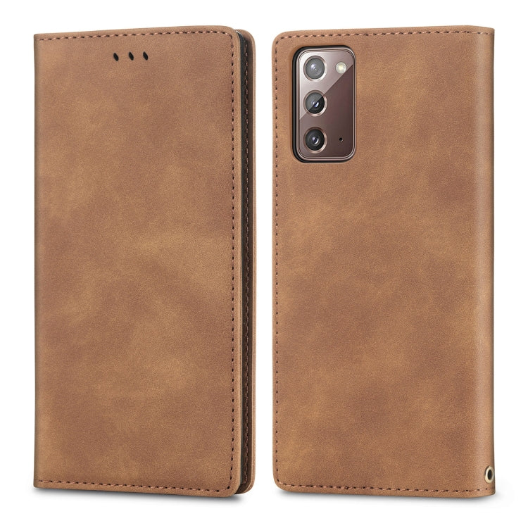 Retro Skin Feel Business Magnetic Horizontal Flip Leather Case with Holder & Card Slots & Wallet & Photo Frame, For Samsung Galaxy A21 (EU), For Samsung Galaxy A21s (EU), For Samsung Galaxy A31, For Samsung Galaxy A32 5G                                ...