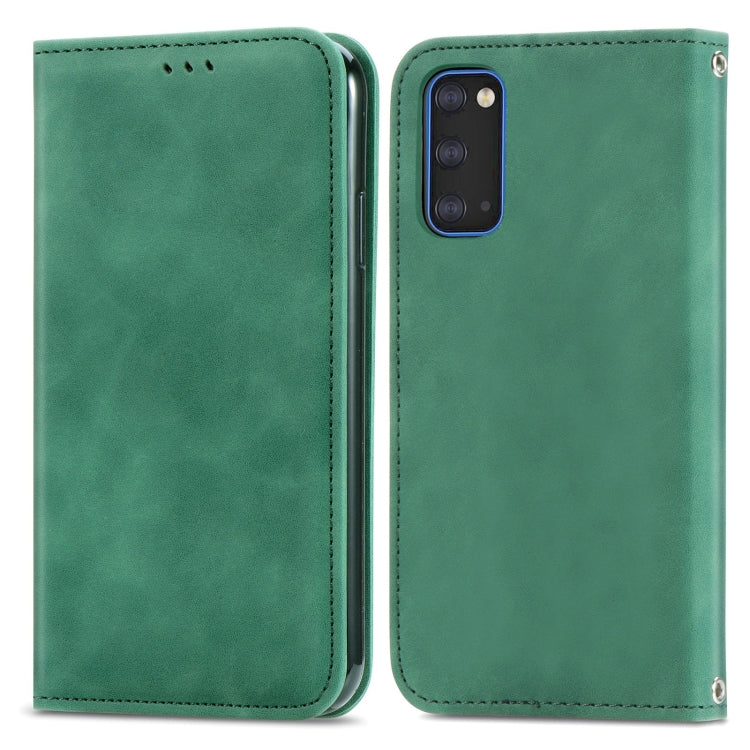 Retro Skin Feel Business Magnetic Horizontal Flip Leather Case with Holder & Card Slots & Wallet & Photo Frame, For Samsung Galaxy A21 (EU), For Samsung Galaxy A21s (EU), For Samsung Galaxy A31, For Samsung Galaxy A32 5G                                ...