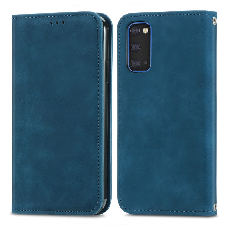 Retro Skin Feel Business Magnetic Horizontal Flip Leather Case with Holder & Card Slots & Wallet & Photo Frame, For Samsung Galaxy A21 (EU), For Samsung Galaxy A21s (EU), For Samsung Galaxy A31, For Samsung Galaxy A32 5G                                ...