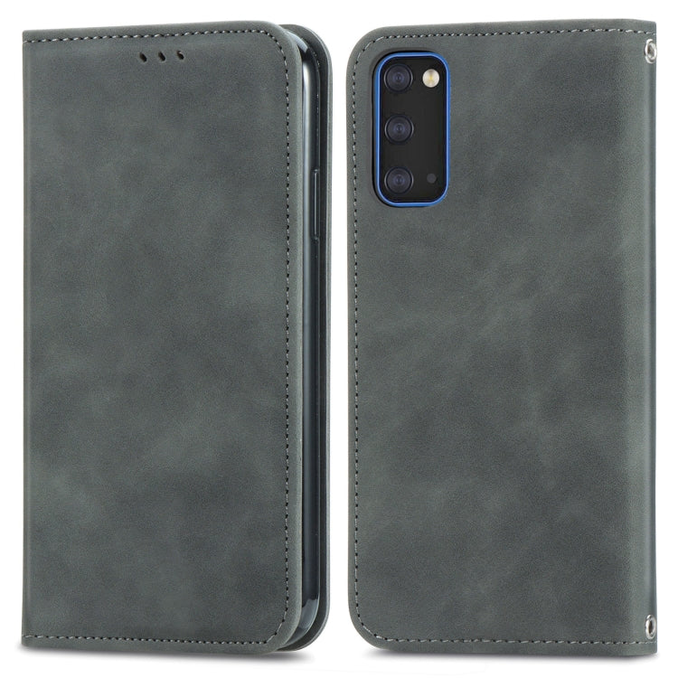 Retro Skin Feel Business Magnetic Horizontal Flip Leather Case with Holder & Card Slots & Wallet & Photo Frame, For Samsung Galaxy A21 (EU), For Samsung Galaxy A21s (EU), For Samsung Galaxy A31, For Samsung Galaxy A32 5G                                ...