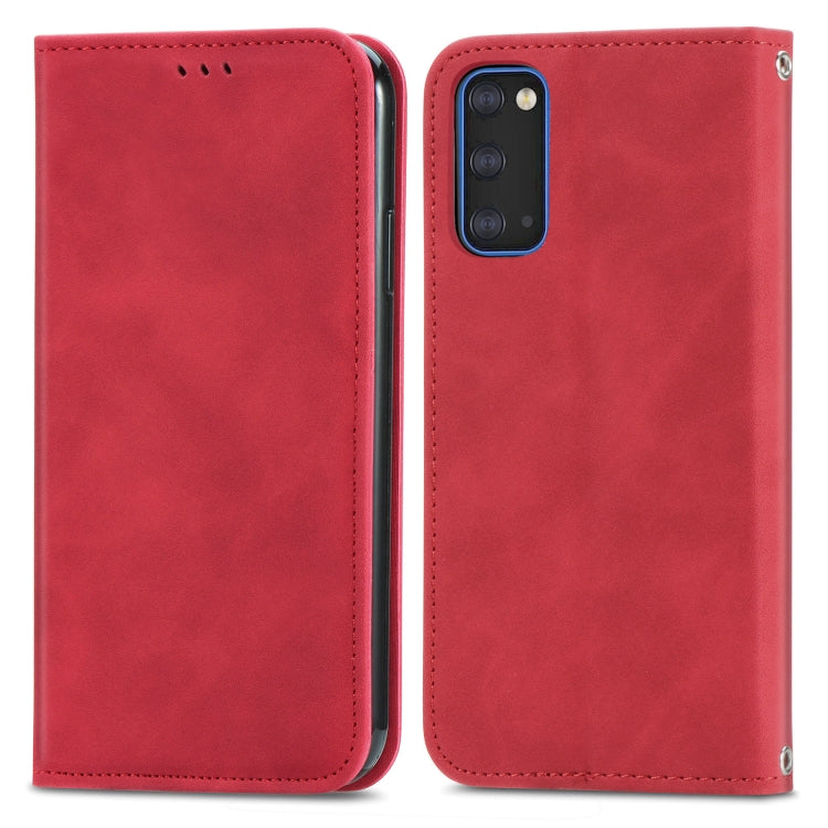 Retro Skin Feel Business Magnetic Horizontal Flip Leather Case with Holder & Card Slots & Wallet & Photo Frame, For Samsung Galaxy A21 (EU), For Samsung Galaxy A21s (EU), For Samsung Galaxy A31, For Samsung Galaxy A32 5G                                ...