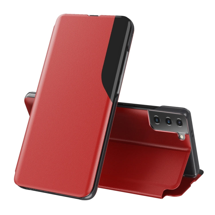 Attraction Flip Holder Leather Phone Case, For Samsung Galaxy S21 5G, For Samsung Galaxy S21+ 5G, For Samsung Galaxy S21 Ultra 5G, For Samsung Galaxy A12, For Samsung Galaxy A32 5G, For Samsung Galaxy A52 5G