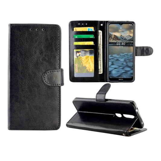 Crazy Horse Texture Leather Horizontal Flip Protective Case with Holder & Card Slots & Wallet & Photo Frame, For Nokia 2.4, For Nokia 3.4, For OPPO Realme C17/7i, For OPPO Realme V5 5G/Realme 7 5G, For Vivo Y73S, For Huawei P Smart(2021)/Y7a           ...
