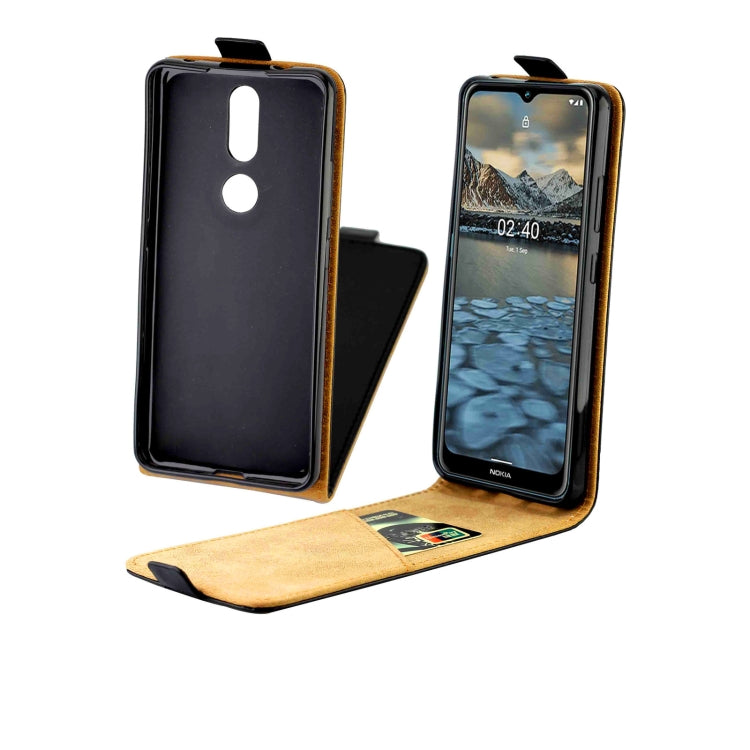 Business Style Vertical Flip TPU Leather Case  with Card Slot, For Nokia2.4, For Nokia3.4, For Samsung Galaxy S20 FE, For Samsung Galaxy A42(5G)