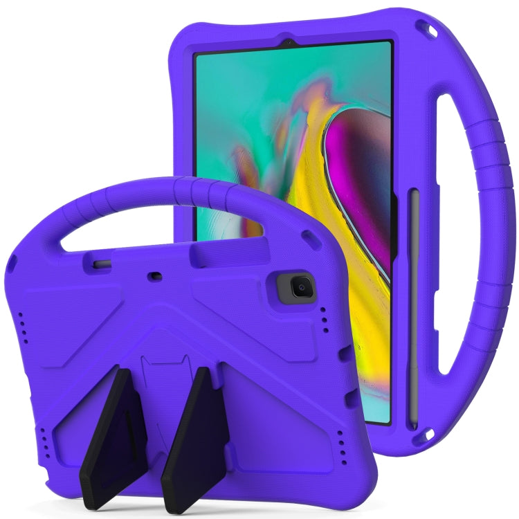 EVA Flat Anti Falling Protective Case Shell with Holder, For Galaxy Tab S5e T720/T725