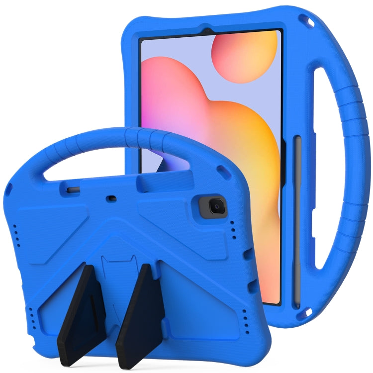 EVA Flat Anti Falling Protective Case Shell with Holder, For Galaxy Tab S6 Lite P610/P615