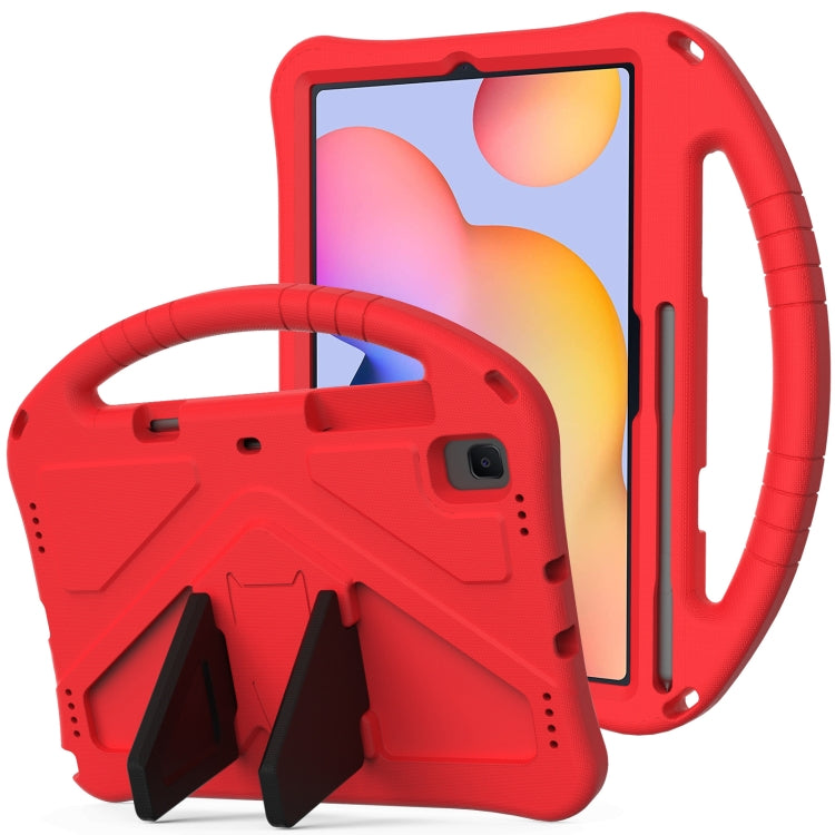 EVA Flat Anti Falling Protective Case Shell with Holder, For Galaxy Tab S6 Lite P610/P615