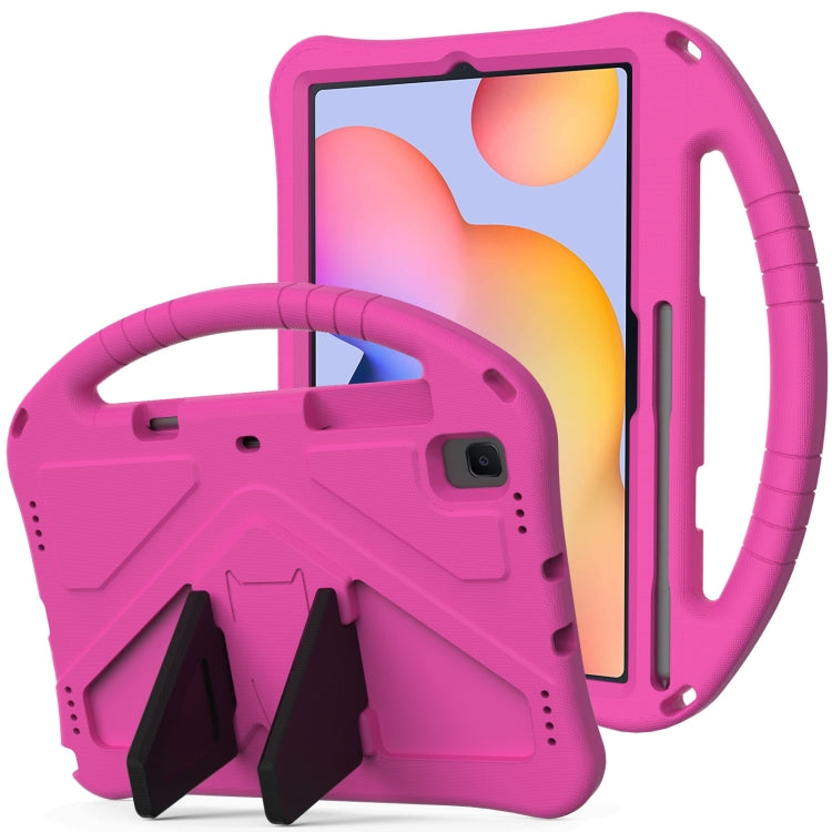 EVA Flat Anti Falling Protective Case Shell with Holder, For Galaxy Tab S6 Lite P610/P615