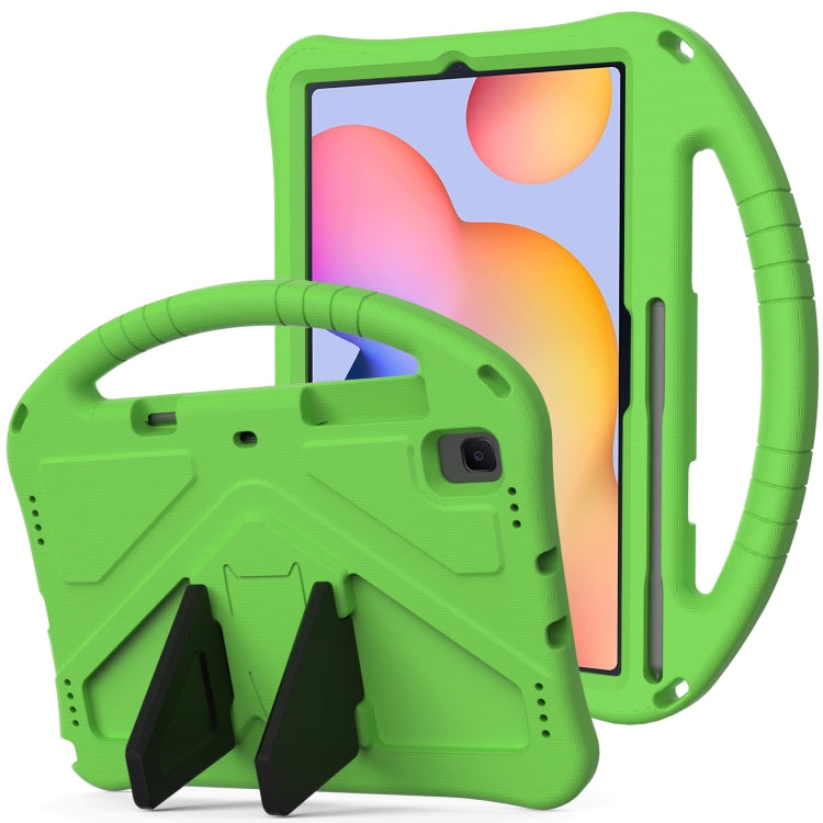 EVA Flat Anti Falling Protective Case Shell with Holder, For Galaxy Tab S6 Lite P610/P615