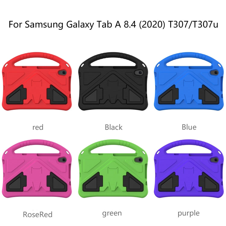 EVA Flat Anti Falling Protective Case Shell with Holder, For Galaxy Tab A 8.4 (2020) T307