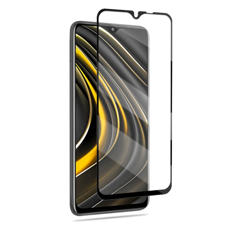 For Xiaomi Mi Poco M3 mocolo 0.33mm 9H 2.5D Full Glue Tempered Glass Film, For Xiaomi Mi Poco M3