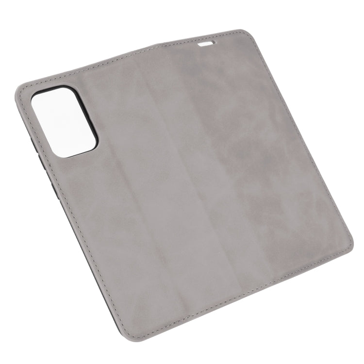 For Samsung Galaxy A72 5G Retro-skin Business Magnetic Suction Leather Case with Holder & Card Slots & Wallet, For Galaxy A72 5G
