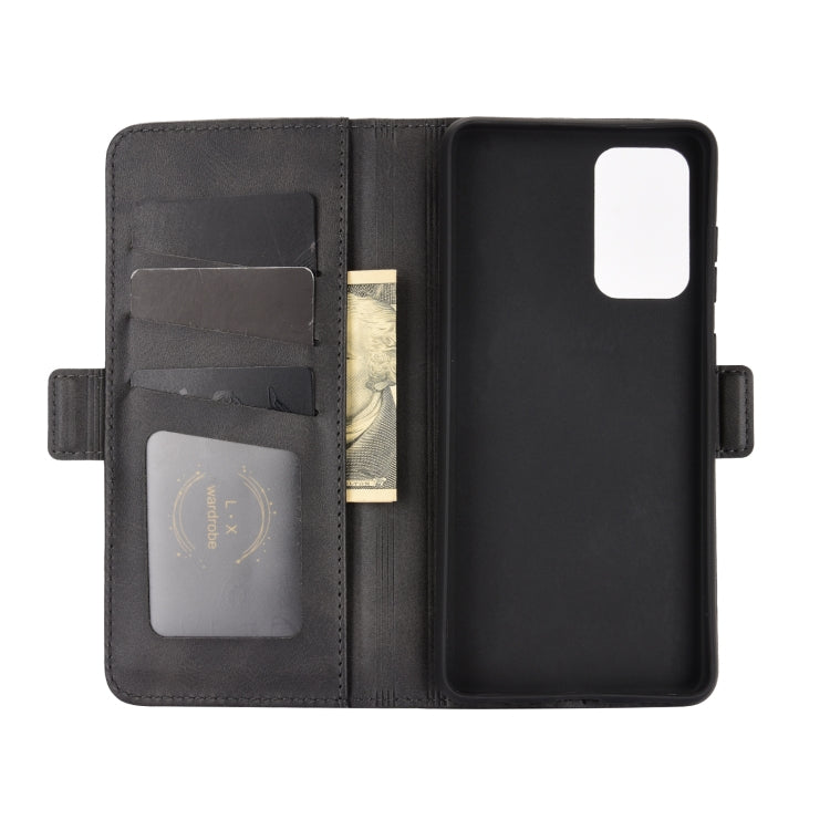 For Samsung Galaxy A72 5G Dual-side Magnetic Buckle Horizontal Flip Leather Case with Holder & Card Slots & Wallet, For Galaxy A72 5G