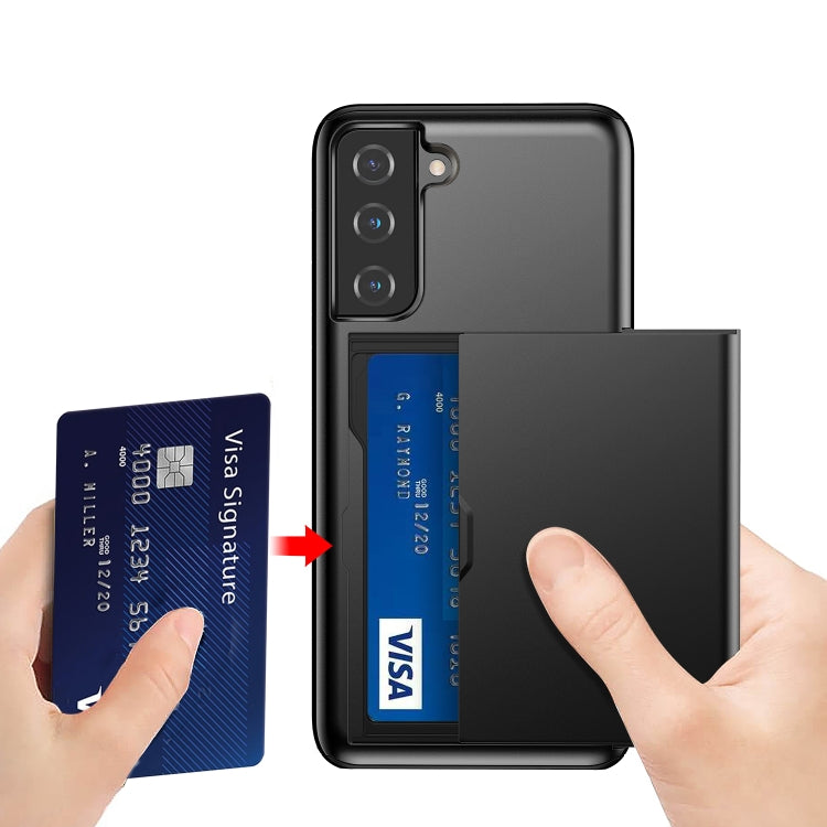 For Samsung Galaxy S21+ / S30+ Shockproof Armor Protective Case with Card Slot, For Samsung Galaxy S21+ 5G