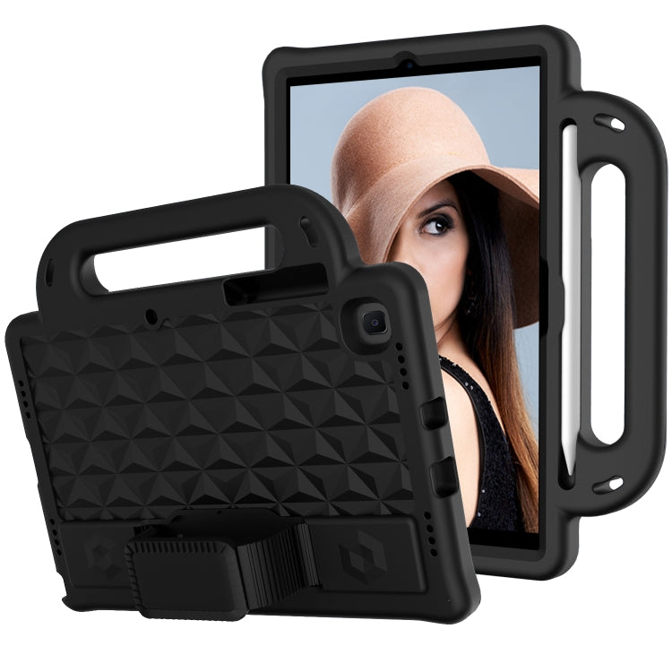 Diamond Series EVA Anti-Fall Shockproof Sleeve Protective Shell Case with Holder & Strap, For Galaxy Tab S6 Lite P610/P615