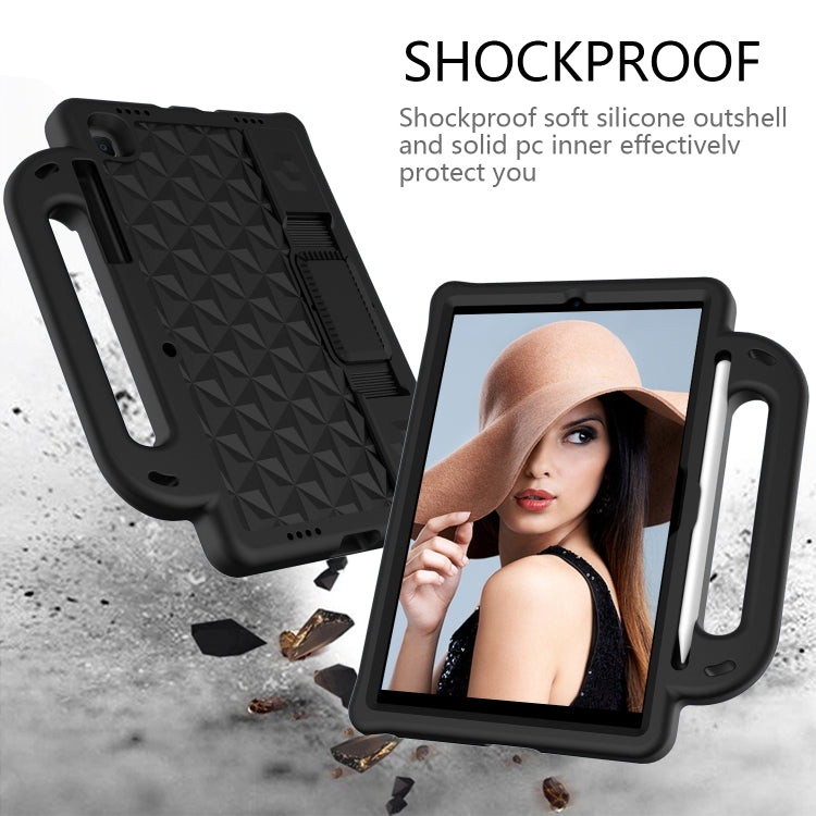 Diamond Series EVA Anti-Fall Shockproof Sleeve Protective Shell Case with Holder & Strap, For Galaxy Tab S6 Lite P610/P615