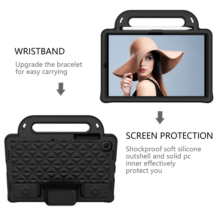 Diamond Series EVA Anti-Fall Shockproof Sleeve Protective Shell Case with Holder & Strap, For Galaxy Tab S6 Lite P610/P615