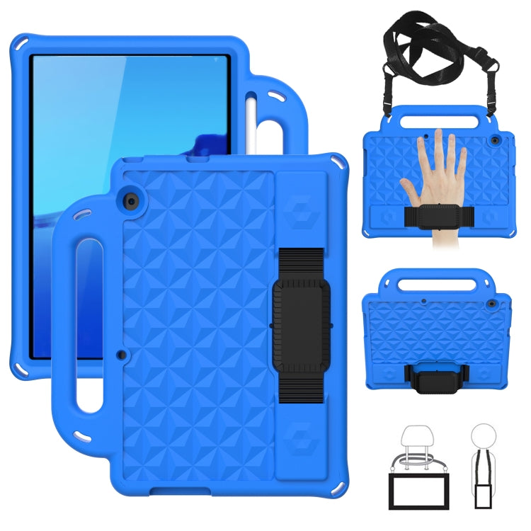 Diamond Series EVA Anti-Fall Shockproof Sleeve Protective Shell Case with Holder & Strap, For Huawei  MediaPad T5 10.1