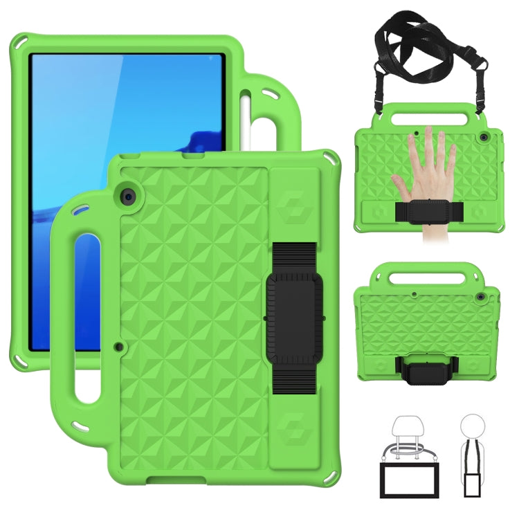 Diamond Series EVA Anti-Fall Shockproof Sleeve Protective Shell Case with Holder & Strap, For Huawei  MediaPad T5 10.1