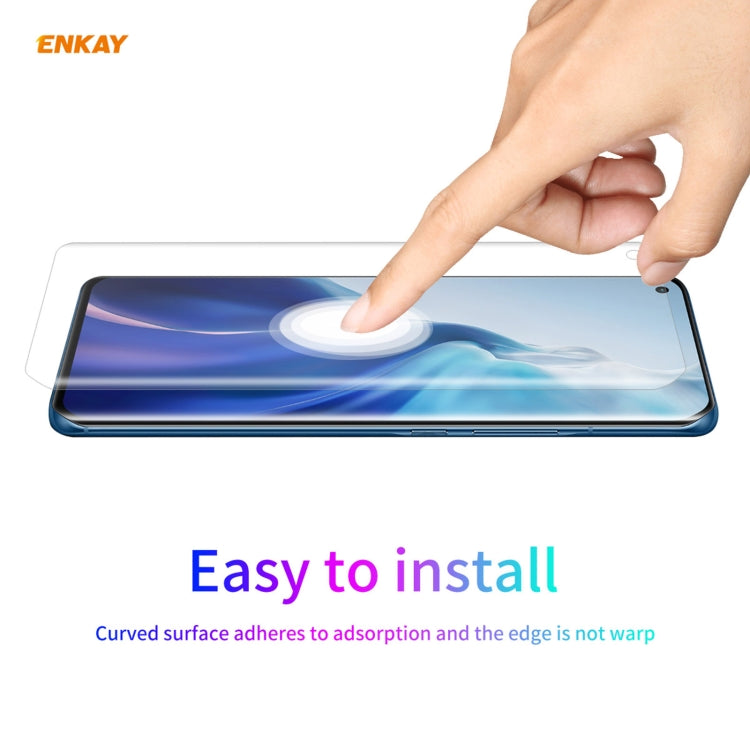 10 PCS ENKAY Hat-Prince 3D Full Screen PET Curved Hot Bending HD Screen Protector Soft Film, Support Fingerprint Unlock, For Xiaomi Mi 11, For Huawei Nova 8, For Huawei Nova 8 Pro