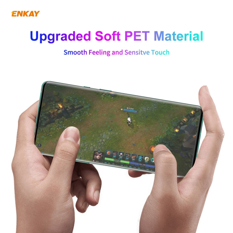 10 PCS ENKAY Hat-Prince 3D Full Screen PET Curved Hot Bending HD Screen Protector Soft Film, Support Fingerprint Unlock, For Xiaomi Mi 11, For Huawei Nova 8, For Huawei Nova 8 Pro