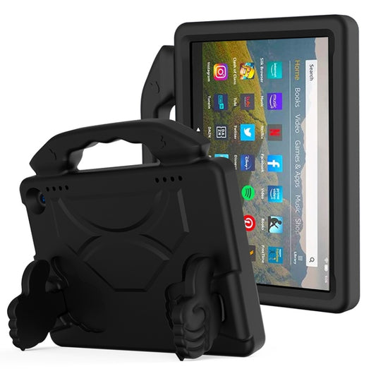 EVA Material Children Flat Anti Falling Cover Protective Shell with Thumb Bracket, For Amazon Kindle Fire HD8 Plus (2020)
