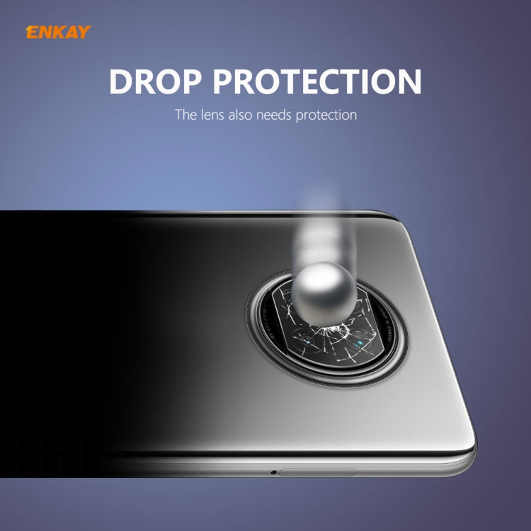 10 PCS ENKAY Hat-Prince 0.2mm 9H 2.15D Round Edge Rear Camera Lens Tempered Glass Film, For Xiaomi Redmi Note 9 Pro 5G, For Motorola G9 Plus, For Motorola G9 / G9 Play