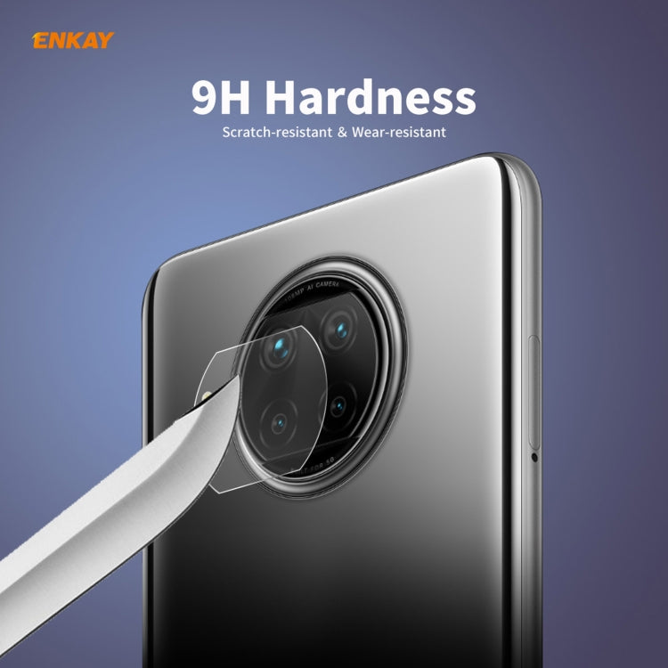 10 PCS ENKAY Hat-Prince 0.2mm 9H 2.15D Round Edge Rear Camera Lens Tempered Glass Film, For Xiaomi Redmi Note 9 Pro 5G, For Motorola G9 Plus, For Motorola G9 / G9 Play