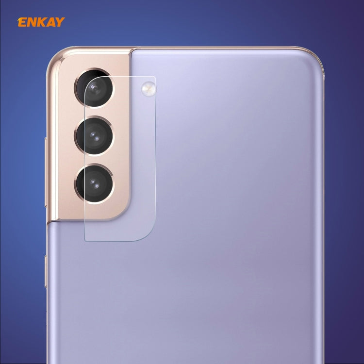 ENKAY Hat-Prince 0.2mm 9H 2.15D Round Edge Rear Camera Lens Tempered Glass Film Protector, For Samsung Galaxy S21(1 PC), For Samsung Galaxy S21+(1 PC), For Samsung Galaxy S21 Ultra(1 PC)