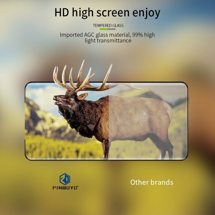 PINWUYO 9H 3D Hot Bending Tempered Glass Film, For Samsung Galaxy S21 Ultra 5G