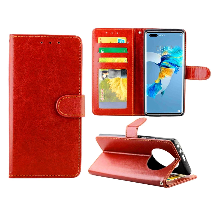 Crazy Horse Texture Leather Horizontal Flip Protective Case with Holder & Card Slots & Wallet & Photo Frame, For Xiaomi Mi 10T Lite, For OPPO Realme V3, For OPPO A15, For Huawei Mate 40, For Huawei Mate40 Pro/Mate40 Pro+, For Samsung Galaxy S21+ 5G    ...