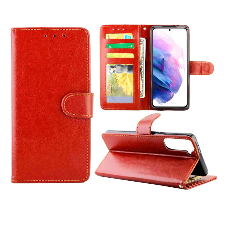 Crazy Horse Texture Leather Horizontal Flip Protective Case with Holder & Card Slots & Wallet & Photo Frame, For Xiaomi Mi 10T Lite, For OPPO Realme V3, For OPPO A15, For Huawei Mate 40, For Huawei Mate40 Pro/Mate40 Pro+, For Samsung Galaxy S21+ 5G    ...