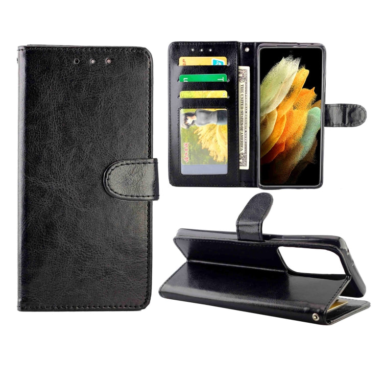 Crazy Horse Texture Leather Horizontal Flip Protective Case with Holder & Card Slots & Wallet & Photo Frame, For Xiaomi Mi 10T Lite, For OPPO Realme V3, For OPPO A15, For Huawei Mate 40, For Huawei Mate40 Pro/Mate40 Pro+, For Samsung Galaxy S21+ 5G    ...
