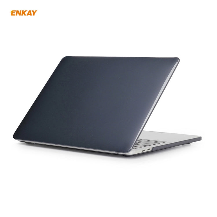 ENKAY 3 in 1 Crystal Laptop Protective Case + US Version TPU Keyboard Film + Anti-dust Plugs Set for MacBook Pro 13.3 inch A2251 & A2289 & A2338 (with Touch Bar), For MacBook Pro 13.3 inch A2251 (with Touch Bar)