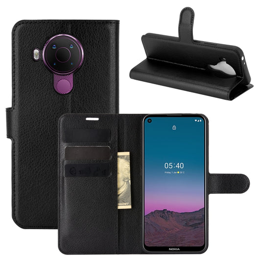 For Nokia 5.4 Litchi Texture Horizontal Flip Protective Case with Holder & Card Slots & Wallet, For Nokia 5.4