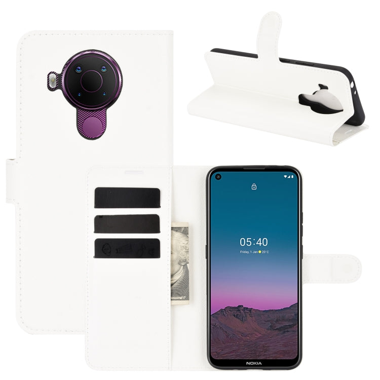 For Nokia 5.4 Litchi Texture Horizontal Flip Protective Case with Holder & Card Slots & Wallet, For Nokia 5.4