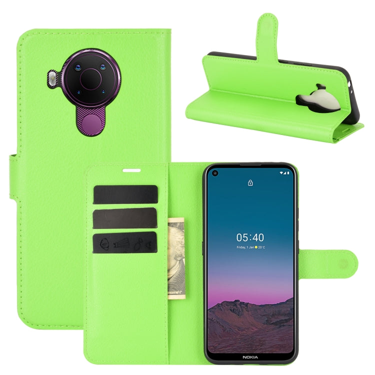 For Nokia 5.4 Litchi Texture Horizontal Flip Protective Case with Holder & Card Slots & Wallet, For Nokia 5.4