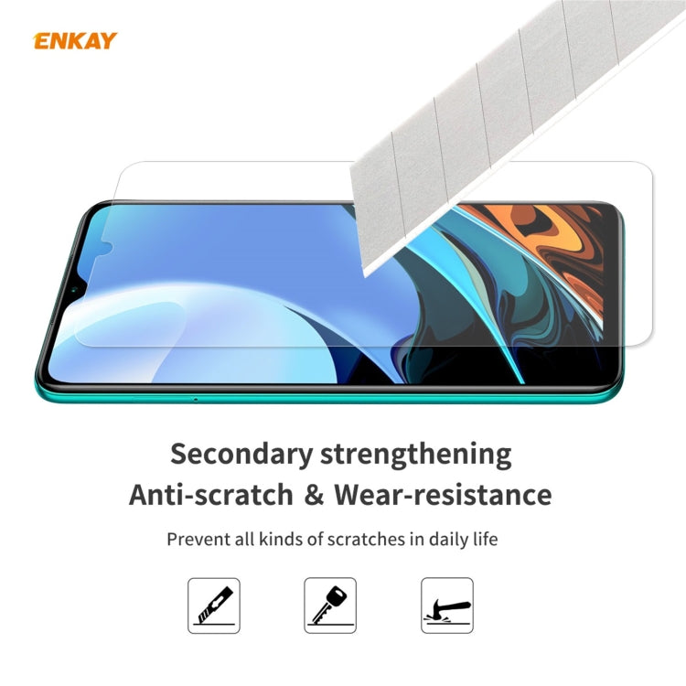 10 PCS ENKAY Hat-Prince 0.26mm 9H 2.5D Curved Edge Tempered Glass Film, For Xiaomi Redmi 9T, For Xiaomi Redmi Note 9T, For XiaomiRedmi K40 / K40 Pro / K40 Pro+, For Samsung Galaxy F62(10 PCS), For Samsung Galaxy A72 5G(10pcs)                           ...