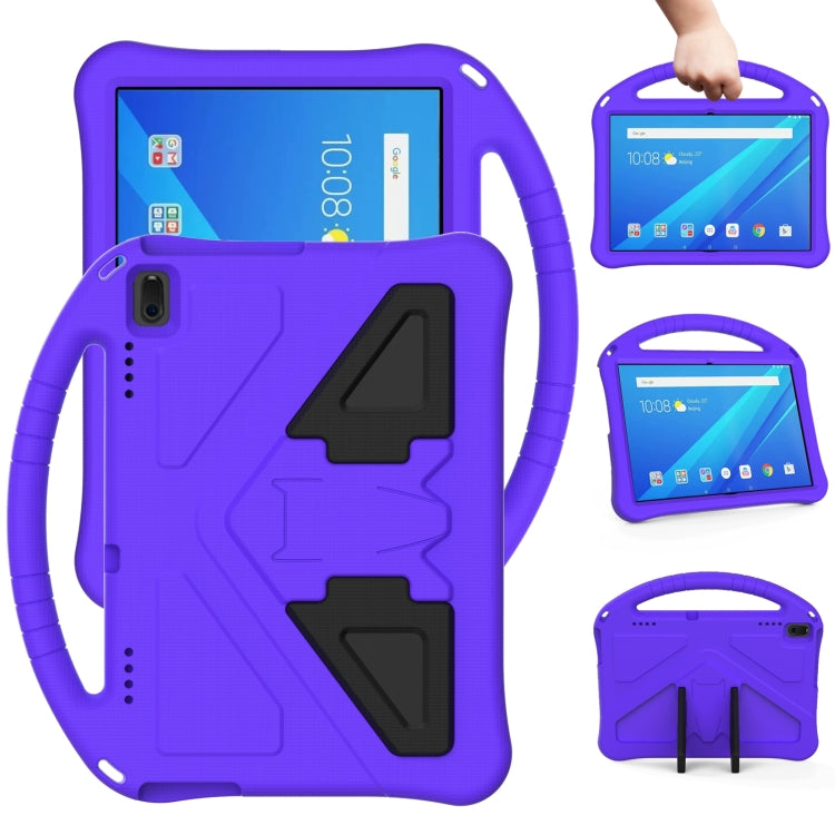 EVA Flat Anti Falling Protective Case Shell with Holder, For Lenovo Tab E10 TB-X104F, For Lenovo Tab 4 10 Plus TB-X704F/N/L/V, For Lenovo Tab 4 10(TB-X304F/N)