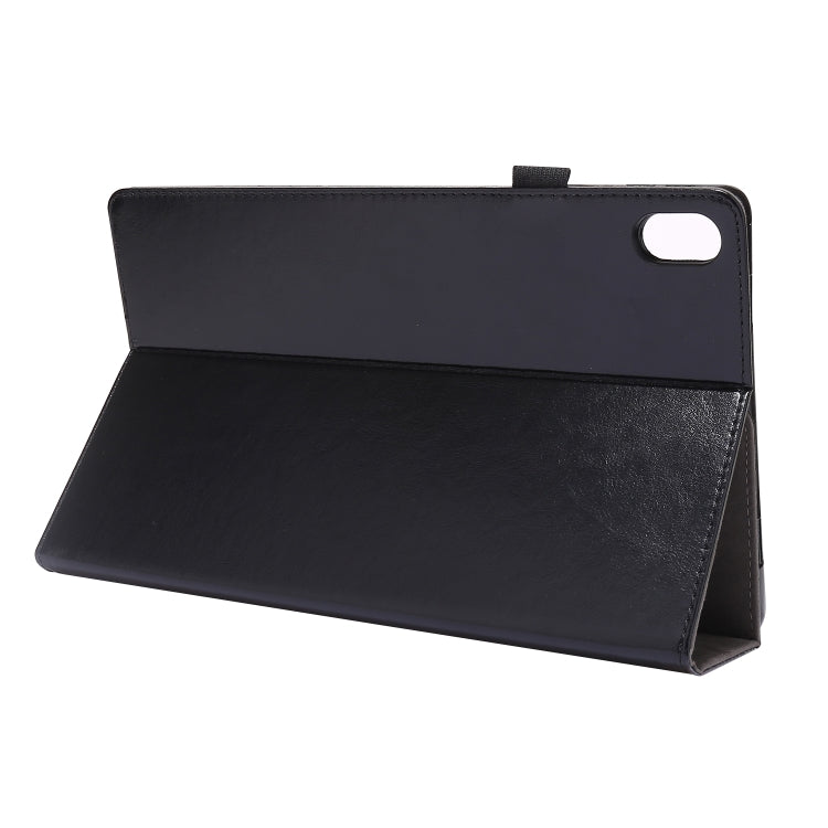 PU Leather Two Fold Bracket Style Flat Anti Falling Cover Protective Shell  With Business Card Holder, For Lenovo Tab P11