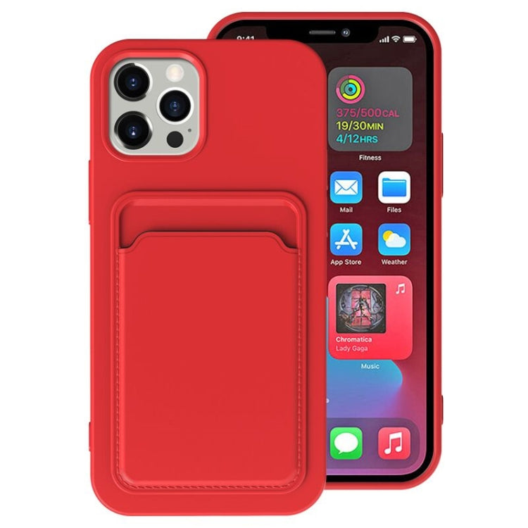 TPU + Flannel Lining Shockproof  Case with Card Slots, For iPhone 12 Pro Max, For iPhone 12 Pro, For iPhone 12, For  iPhone 12 Mini, For iPhone 11 Pro Max