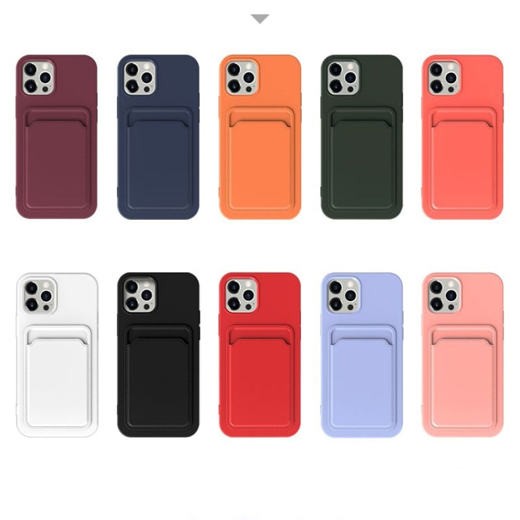 TPU + Flannel Lining Shockproof  Case with Card Slots, For iPhone 11, For iPhone 11 Pro