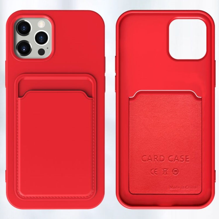 TPU + Flannel Lining Shockproof  Case with Card Slots, For iPhone 11, For iPhone 11 Pro
